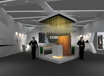 高斯卫浴展展台设计案例展示