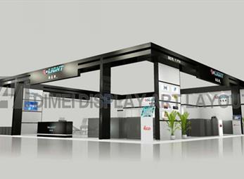 奥莱特展台设计搭建案例