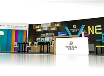 嘉兴久顺木业展台设计搭建案例