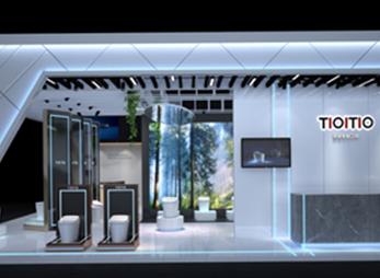 涂涂卫浴展台设计效果图