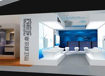 摩尔舒卫浴展展台设计案例