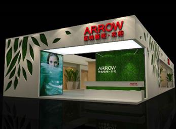 箭牌展台设计搭建案例