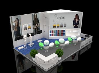 耀原纺织面料展设计案例