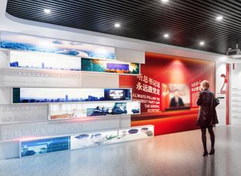 党建展厅设计效果图