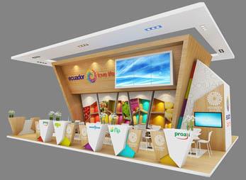 水果展台设计效果图