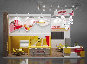 创意展台设计效果图