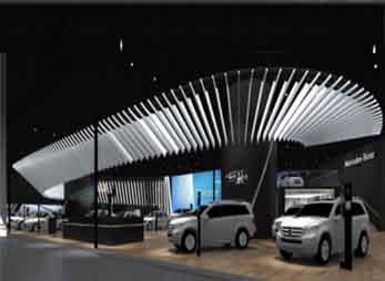 北京汽车展展位设计方案