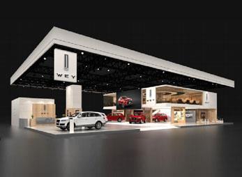 德国法兰克福车展展台布置搭建