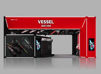 威赛尔威威五金博览会展台设计搭建图片